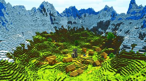 cool minecraft mountain seeds